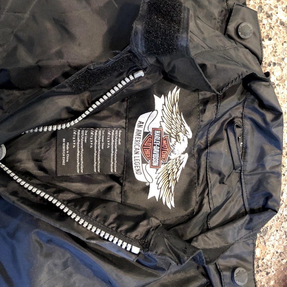 Waterproof liner jacket.